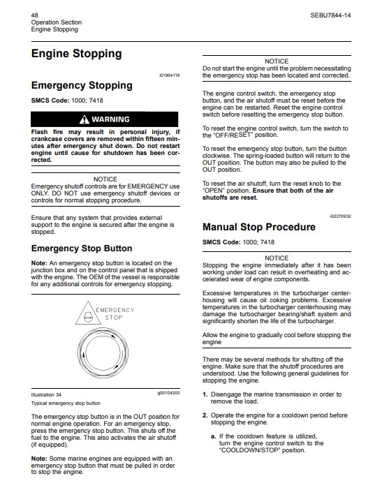 Caterpillar 3500B series II , Caterpillar3500C Marine Engine Operation and Maintenance Manual - Image 5