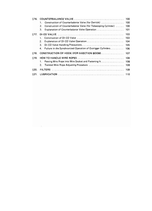 Furukawa Hydraulic Crane UR Series Workshop Manual - Image 7