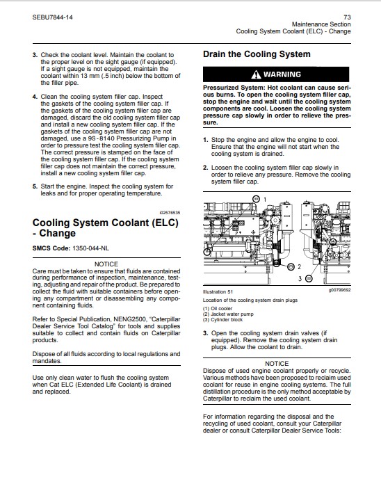 Caterpillar 3500B series II , Caterpillar3500C Marine Engine Operation and Maintenance Manual - Image 6