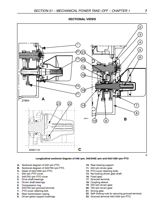 New Holland T4020, New Holland T4030, New Holland T4040, New Holland T4050 Tractor Repair Manual - Image 6