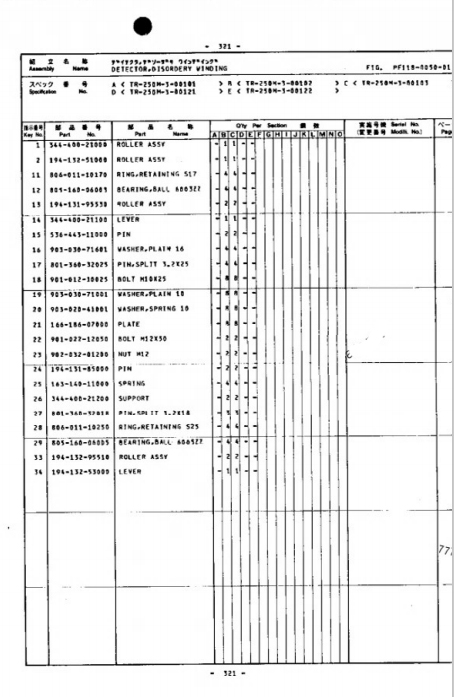 Tadano TR-250M-3 Crane Parts Manual - Image 5