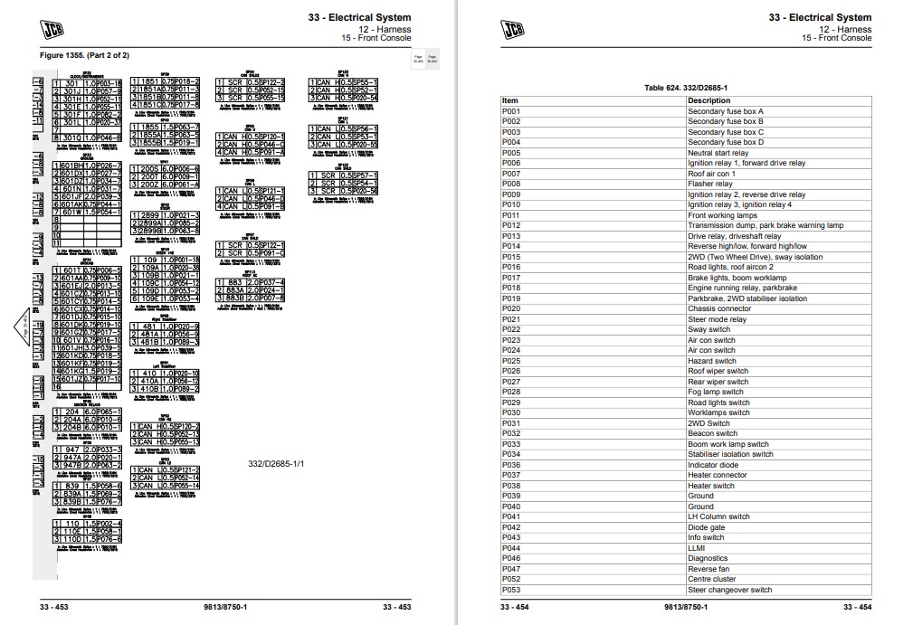 JCB 533-105, 535-v125, 535-v140,540-140, 540-170, 540-200, 540-v140,540-v180, 550-140, 550-170 Service Repair Manual - Image 9