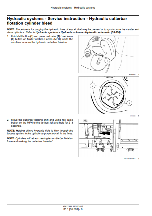 New Holland 740CF Super Flex Auger Header Service Manual - Image 3