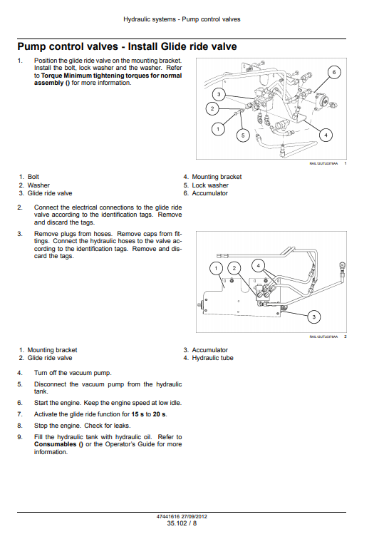New Holland Hydraulic systems - Image 3