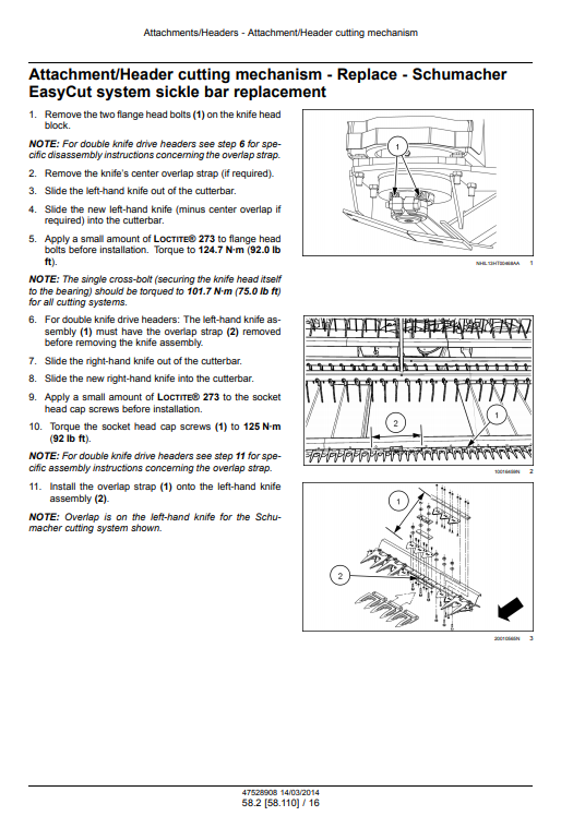 New Holland 425HB, DuraSwath 430HB, DuraSwath 436HB, DuraSwath 440HB Draper Header Service Manual - Image 3