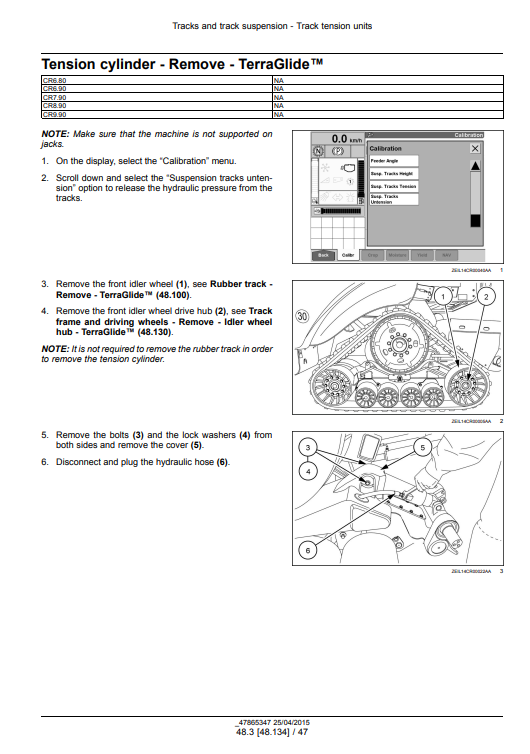New Holland CR6.80, New Holland CR6.90, New Holland CR7.90, New Holland CR8.90, New Holland CR9.90 Combine Service Repair Manual - Image 6