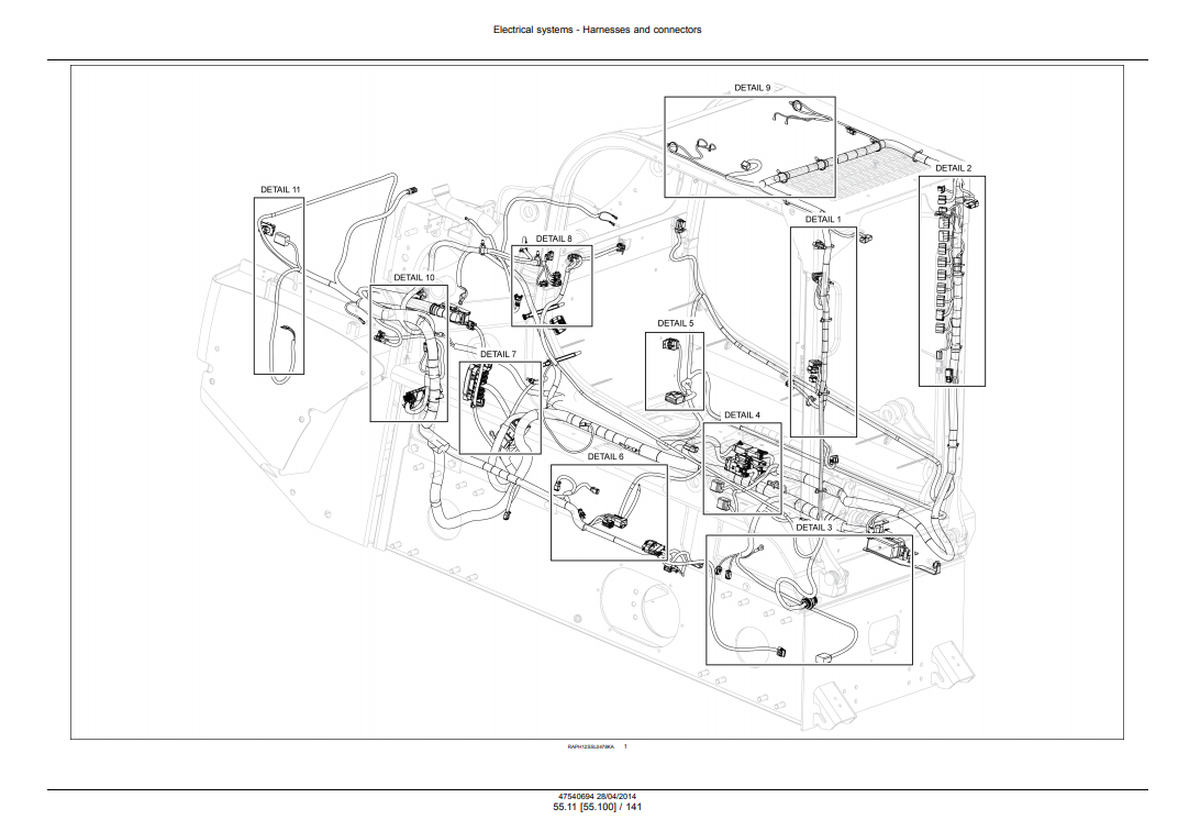 New Holland L223, L225, L230 Tier 4A 200 Series Skid Steer Loader - C232, C238 Tier 4A 200 Series Compact Track Loader Service Manual - Image 4