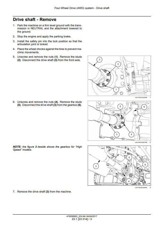 New Holland W50C, New Holland W60C, New Holland W70C, New Holland W80C Wheel Loader Service Manual - Image 6