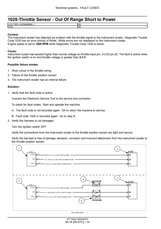 New Holland L213, New Holland L216 Skid Steer Loader Service Manual - Image 6
