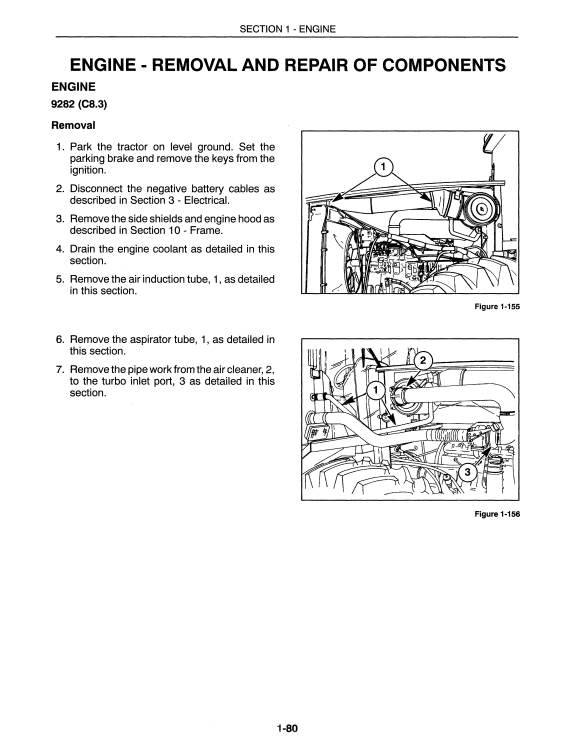 New Holland 9280, New Holland 9282, New Holland 9480, New Holland 9482, New Holland 9680, New Holland 9682, New Holland 9880, New Holland 9882 Tractor Repair Manual - Image 6