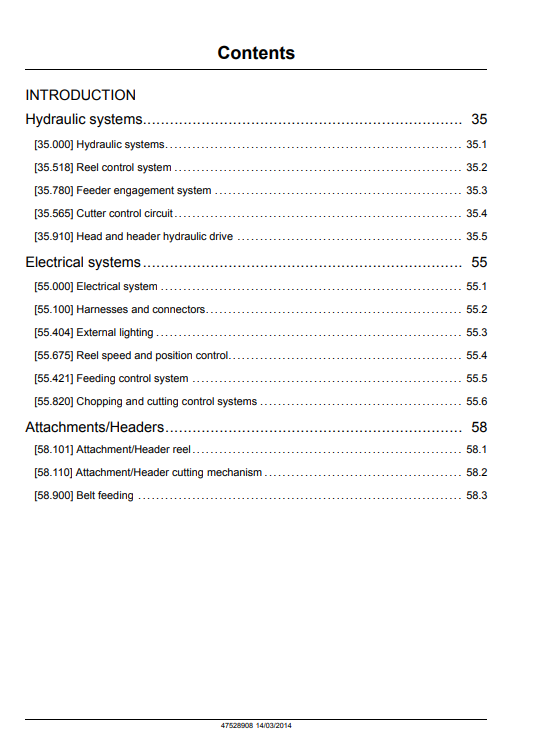New Holland 425HB, DuraSwath 430HB, DuraSwath 436HB, DuraSwath 440HB Draper Header Service Manual - Image 2