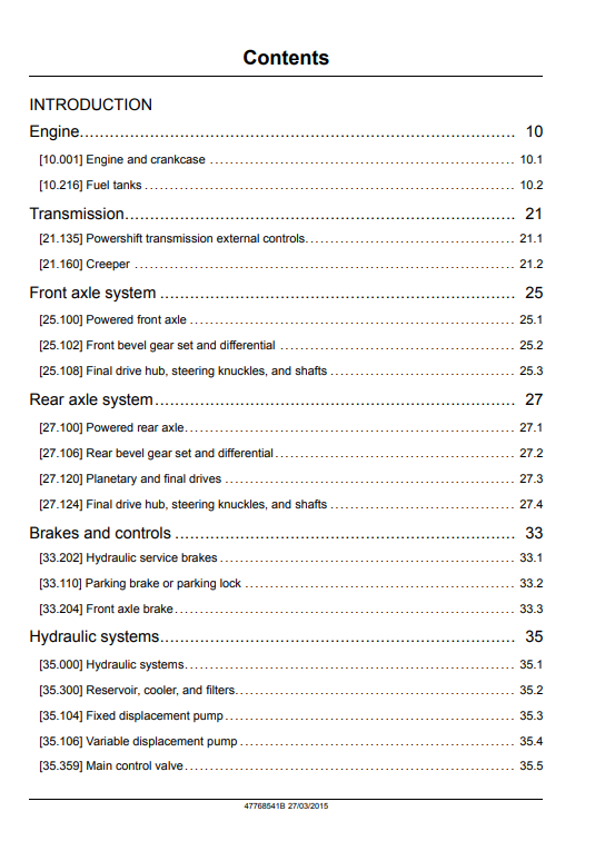 New Holland W50C, New Holland W60C, New Holland W70C, New Holland W80C Wheel Loader Service Manual - Image 2