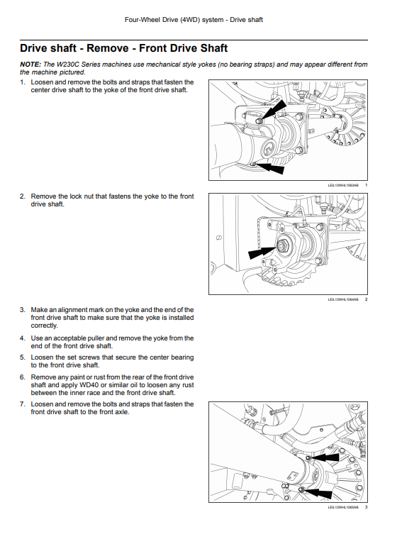 New Holland W190C, New Holland W230C Wheel Loader Service Manual - Image 5