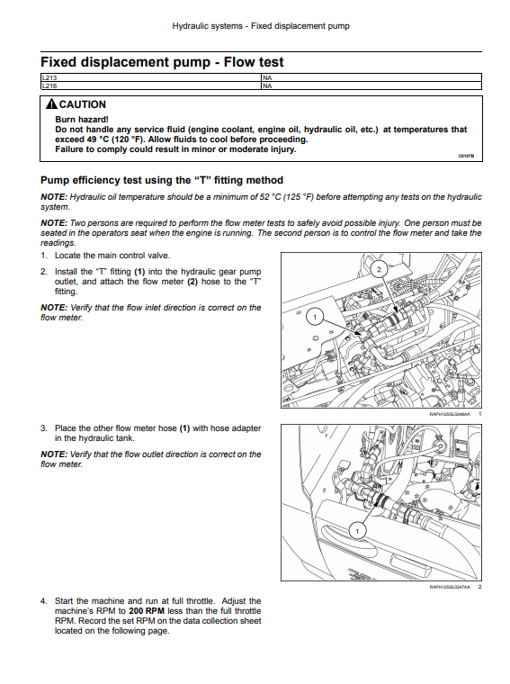 New Holland L213, New Holland L216 Skid Steer Loader Service Manual - Image 3