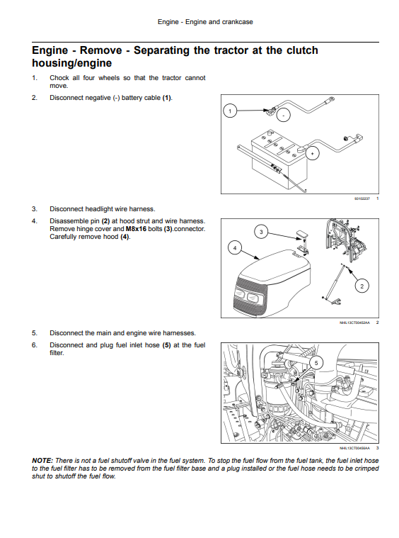 New Holland WORKMASTER 35, New Holland WORKMASTER 40 tractor Service Manual - Image 6