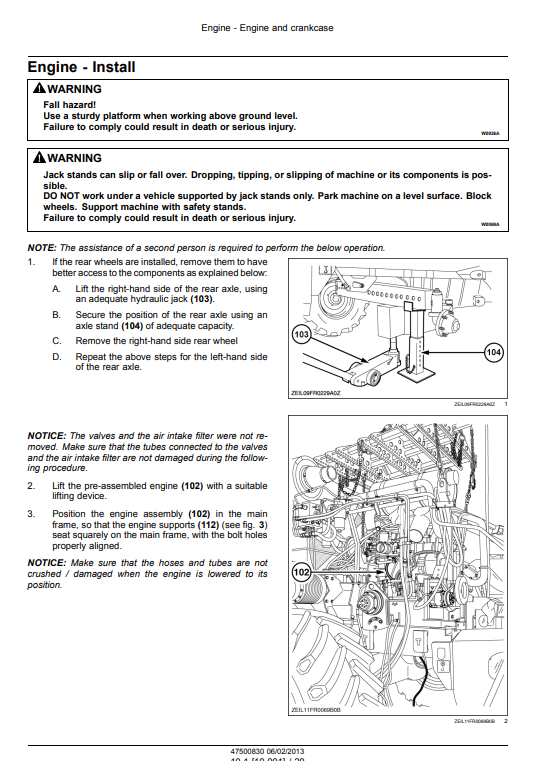 New Holland FR9040, New Holland FR9050, New Holland FR9060, New Holland FR9080, New Holland FR9090 Forage Harvester Service Manual - Image 5