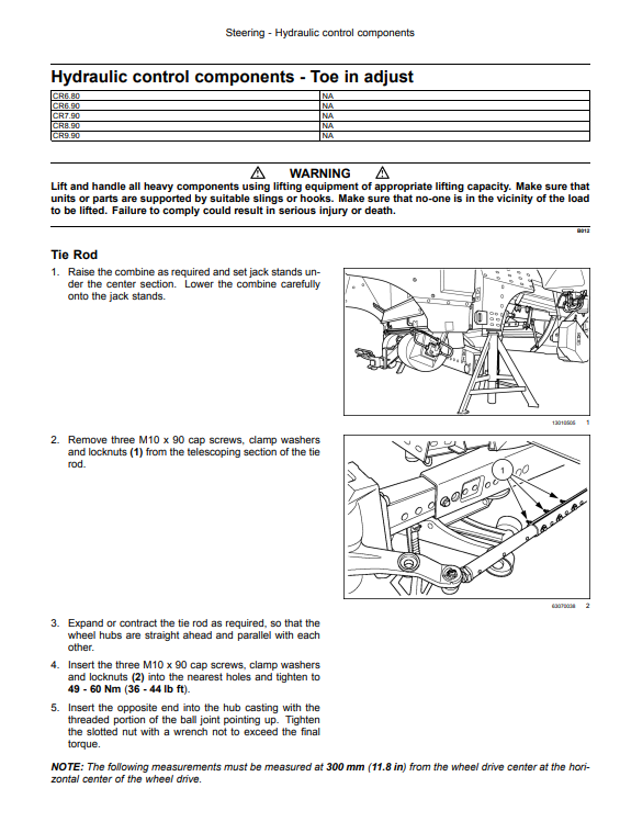 New Holland CR6.80, New Holland CR6.90, New Holland CR7.90, New Holland CR8.90, New Holland CR9.90 Combine Service Repair Manual - Image 5