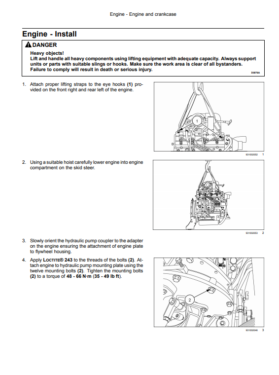 New Holland L213, New Holland L216 Skid Steer Loader Service Manual - Image 4