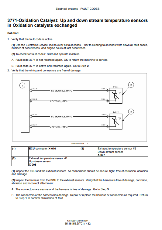 New Holland L223, L225, L230 Tier 4A 200 Series Skid Steer Loader C232, C238 Tier 4A 200 Series Compact Track Loader Service Manual - Image 3