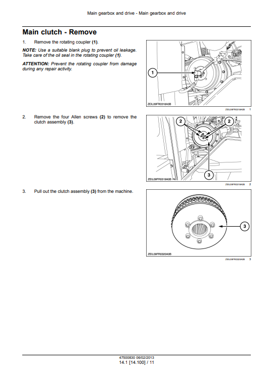New Holland FR9040, New Holland FR9050, New Holland FR9060, New Holland FR9080, New Holland FR9090 Forage Harvester Service Manual - Image 4