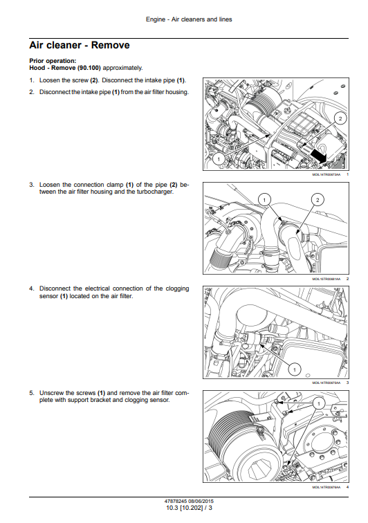 New Holland T4.90, New Holland T4.100, New Holland T4.110, New Holland T4.120 Tractor Service Manual - Image 4