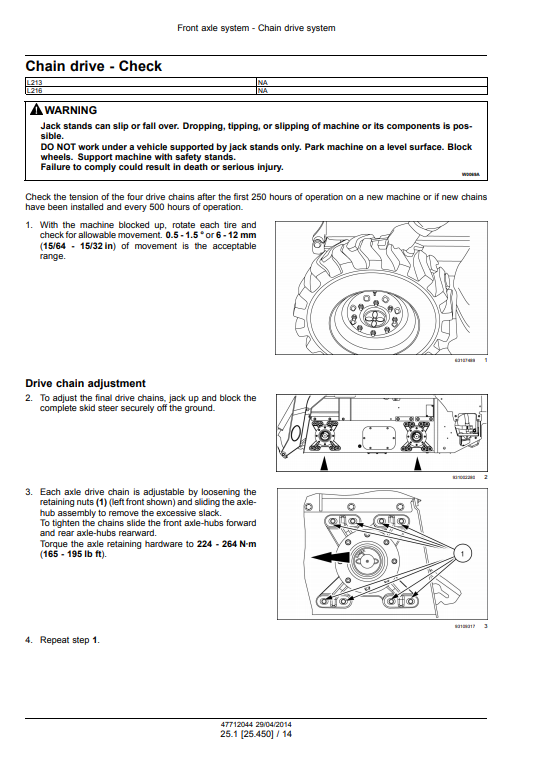 New Holland L213, New Holland L216 Skid Steer Loader Service Manual - Image 5