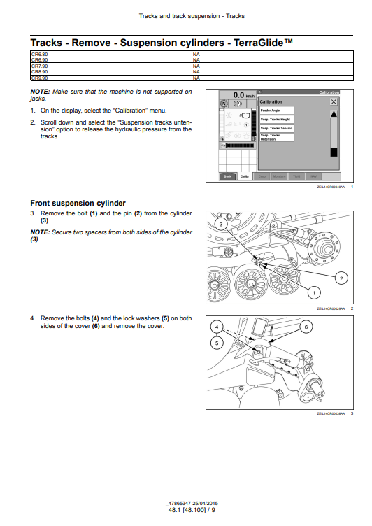 New Holland CR6.80, New Holland CR6.90, New Holland CR7.90, New Holland CR8.90, New Holland CR9.90 Combine Service Repair Manual - Image 3