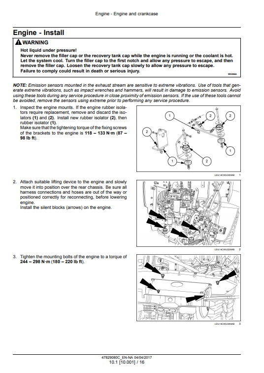 New Holland W50C, New Holland W60C, New Holland W70C, New Holland W80C Wheel Loader Service Manual - Image 5