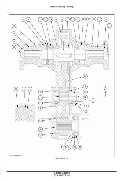 New Holland 300FP, New Holland 380FP Header Service Manual - Image 6