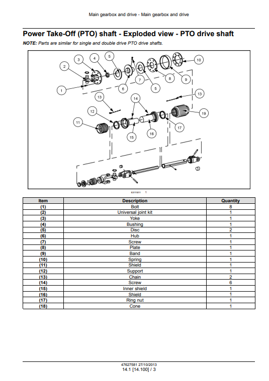 New Holland 740CF Super Flex Auger Header Service Manual - Image 5