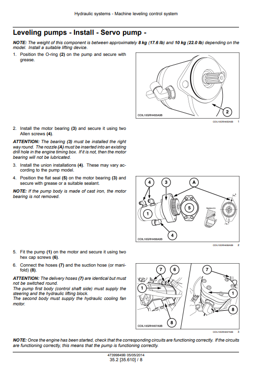New Holland 9090X Grape Harvester Service Manual - Image 4