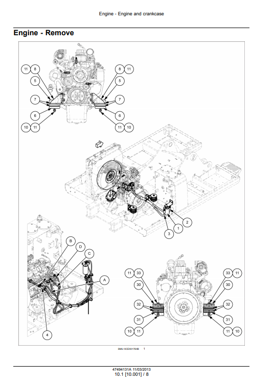 New Holland E175C Excavator Service Manual - Image 4