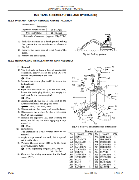 New Holland EH15 HYDRAULIC EXCAVATOR Shop Manual - Image 5