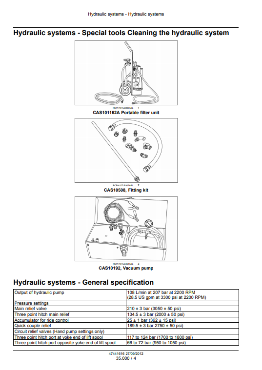 New Holland Hydraulic systems - Image 5