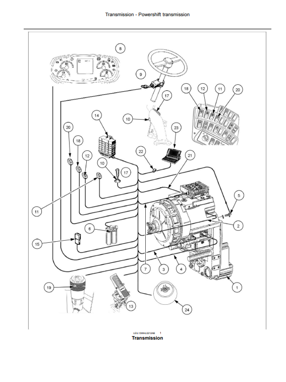 New Holland W130C, New Holland W170C Wheel Loader Service Manual - Image 3
