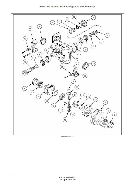 New Holland U80C Tractor Loader Service Manual - Image 6