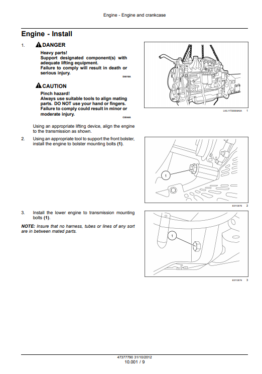 New Holland TS6.110, TS6.110 HC, TS6.120, TS6.120 HC, TS6.125, TS6.140 Tractor Service Manual - Image 4