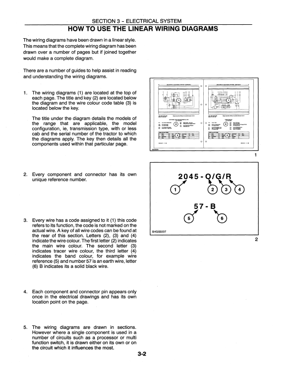 New Holland TS90, New Holland TS100, New Holland TS110 Electrical System Repair Manual - Image 6