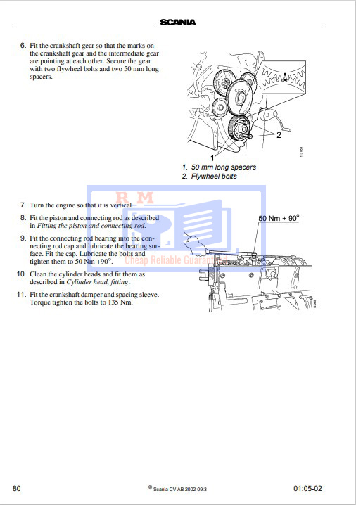 Scania 16 litre engine Workshop Manual - Image 4