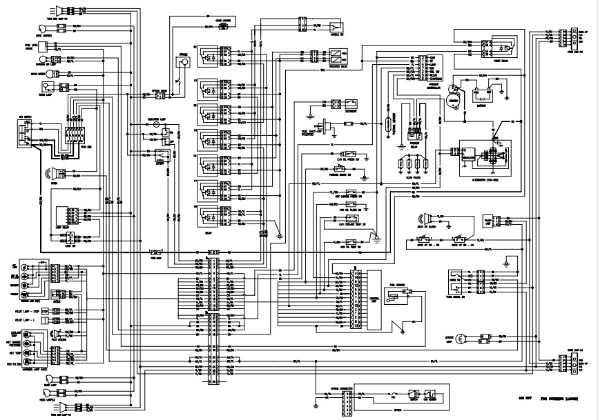 Doosan 430 Series, Doosan 440 Plus, Doosan 450 Series, Doosan 460 Series Skid Steer Diagrams - Image 3