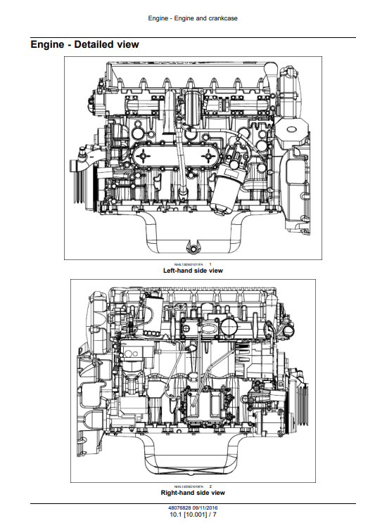 New Holland Cursor 9 Stage IIIB Engine Service Manual - Image 4