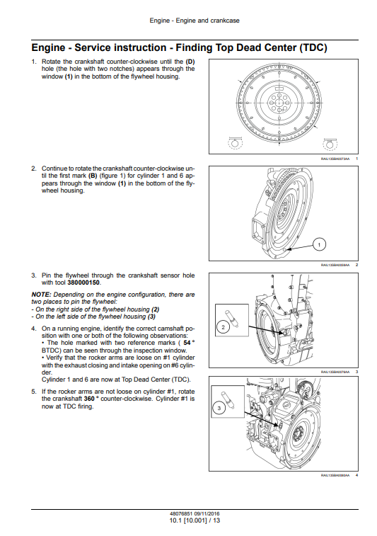 New Holland Cursor 9 Stage IV Engine Service Manual - Image 6