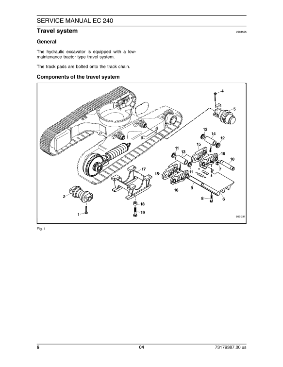 New Holland EC240 Excavator Service Manual - Image 6