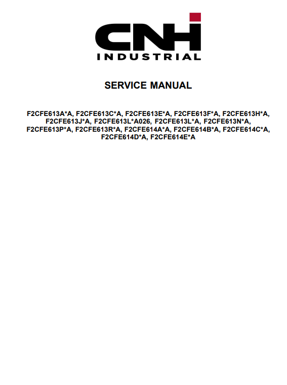 New Holland Cursor 9 Stage IIIB Engine Service Manual - Image 3