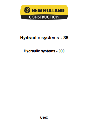 A close-up of New Holland hydraulic systems, highlighting key parts used in agricultural machinery for enhanced performance