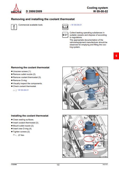 Deutz D 2008-2009 Service Workshop Manual - Image 5