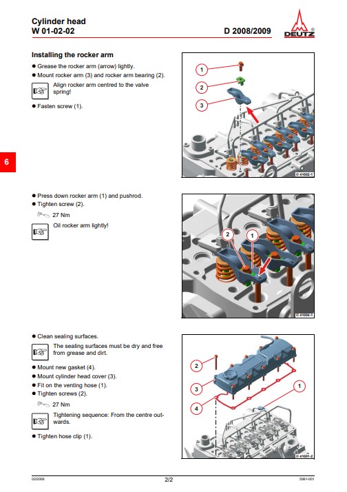 Deutz D 2008-2009 Service Workshop Manual - Image 3