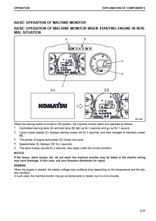 Komatsu HM300-5 Japan Dump Truck Operation and Maintenance Manual - Image 4