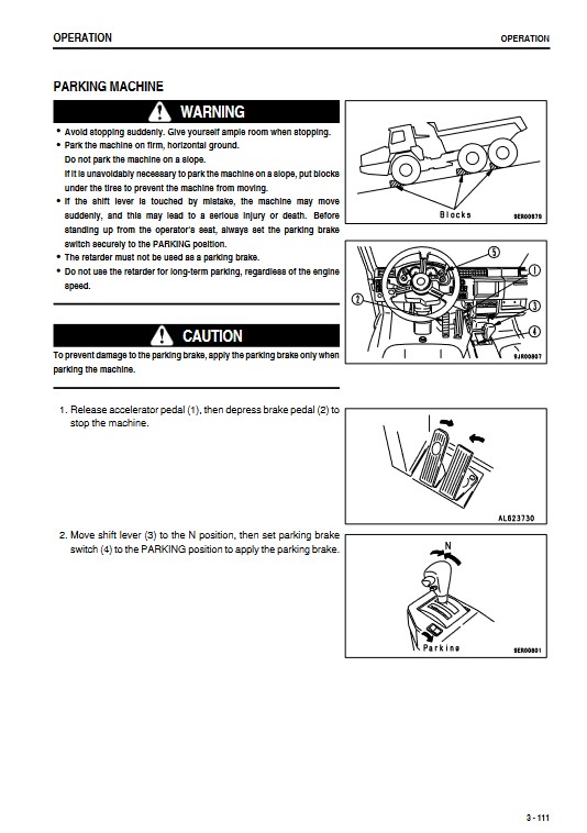 Komatsu HM350-1 Japan Dump Truck Operation and Maintenance Manual - Image 3