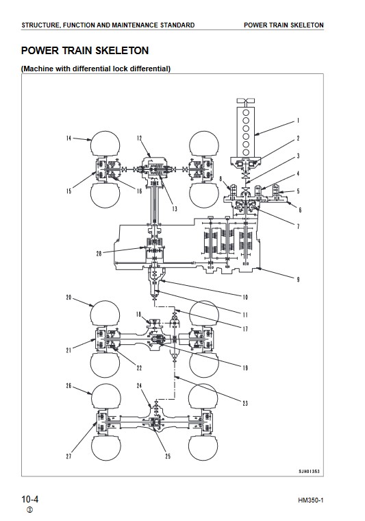 Komatsu HM350-1 Japan Dump Truck Workshop Manual - Image 5